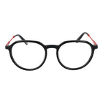 Fila Gray Unisex Glasses Frame with full-rim stainless steel design.