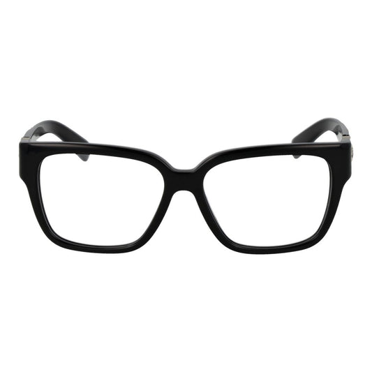 Longchamp Black Women Glasses Frame with acetate full-rim rectangular design