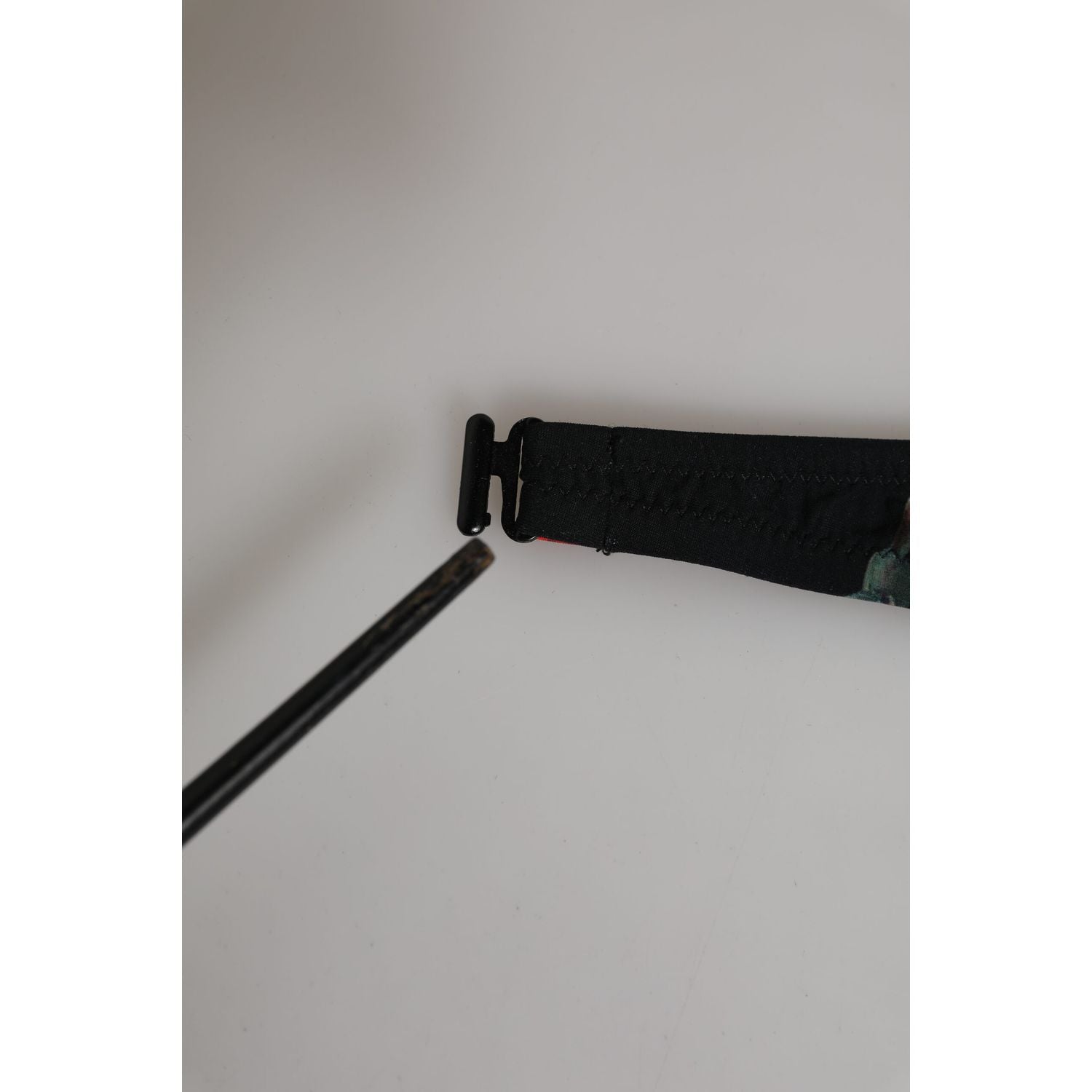 Dolce & Gabbana Black Floral Nylon Padded Balconnet Bra Underwear