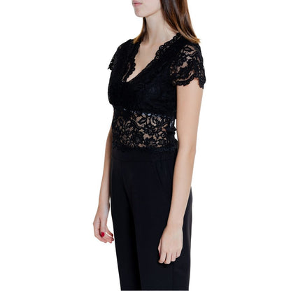 Morgan De Toi Black Polyamide Top