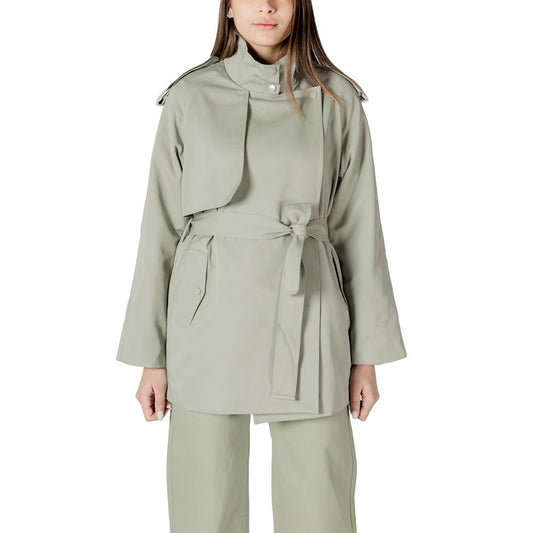 Morgan De Toi Green Cotton Parka