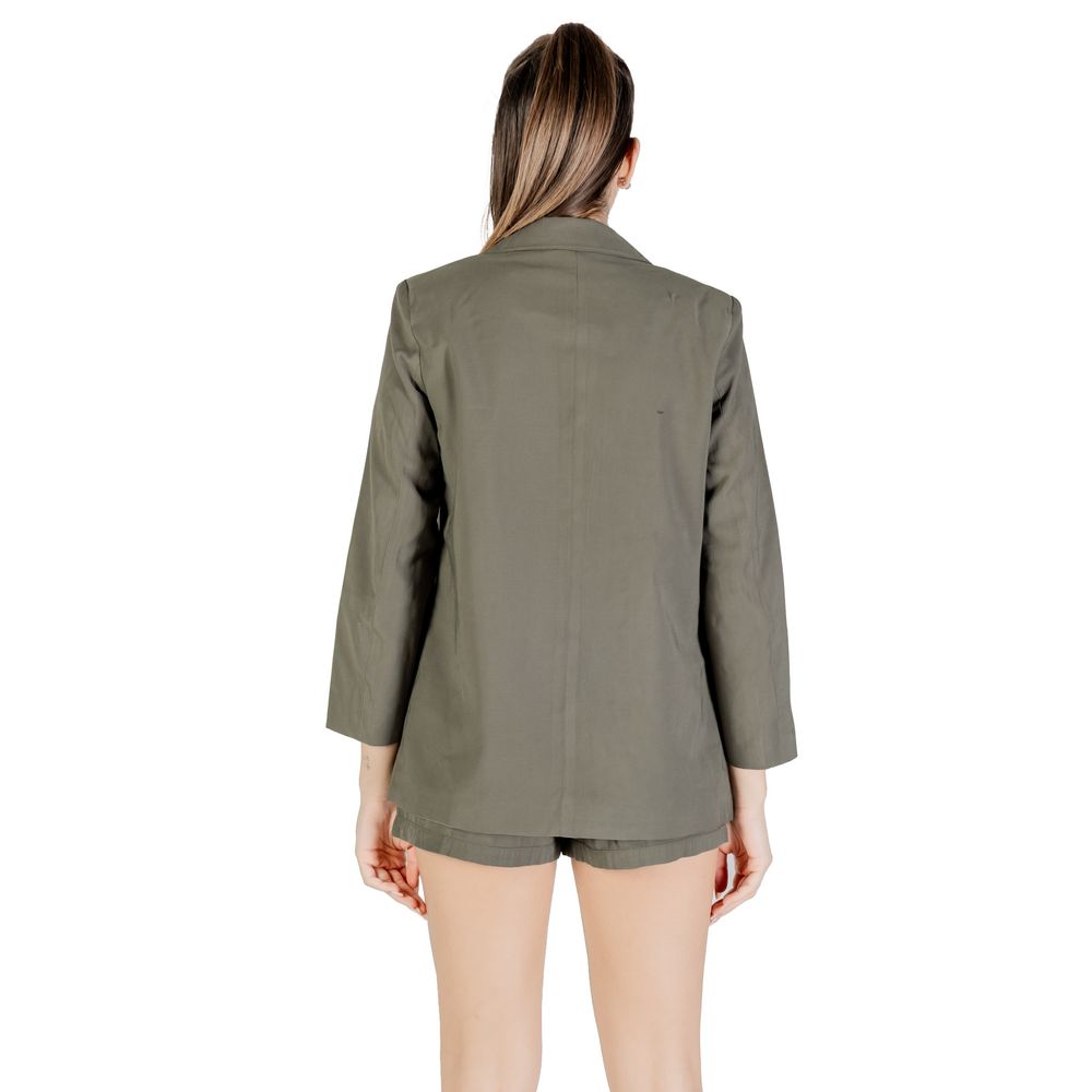 Only Green Viscose Blazer 1728,71956299936,Blazers - Suits & Blazers - Clothing,Clothing,Green,IT36|XXS,New with tags,Only,Suits & Blazers - Clothing,Women