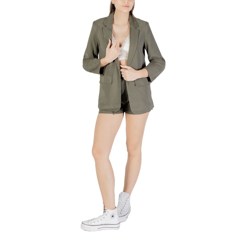 Only Green Viscose Blazer 1728,71956299936,Blazers - Suits & Blazers - Clothing,Clothing,Green,IT36|XXS,New with tags,Only,Suits & Blazers - Clothing,Women