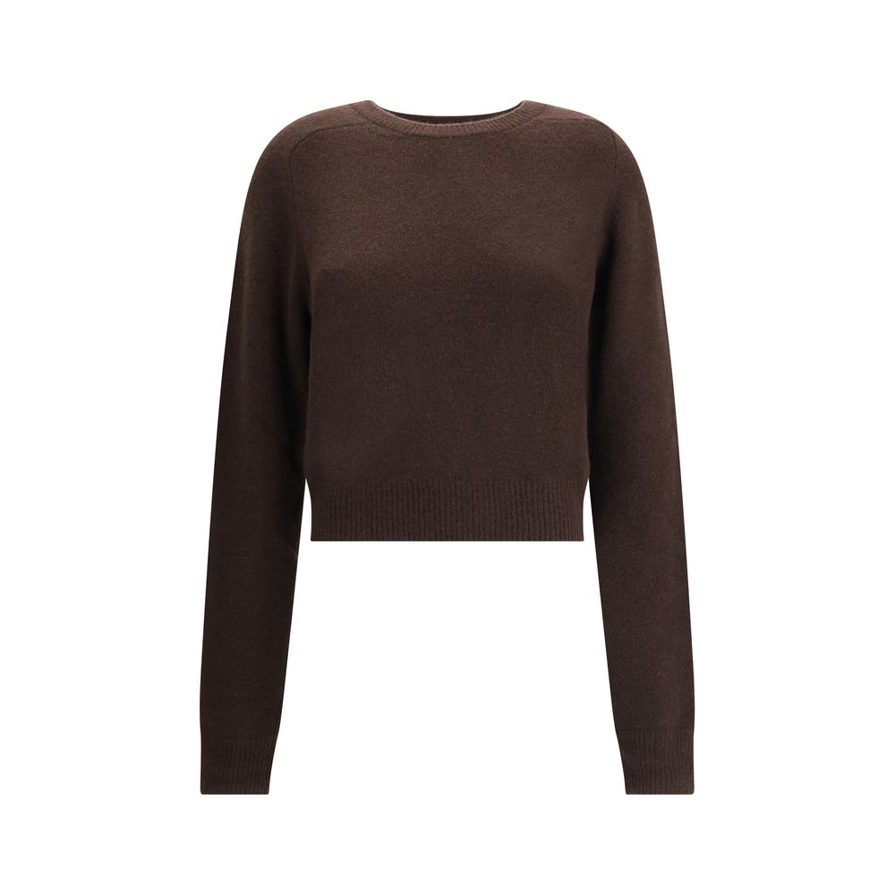 Petar Petrov Brown Fleece Wool Cashmere Sweater