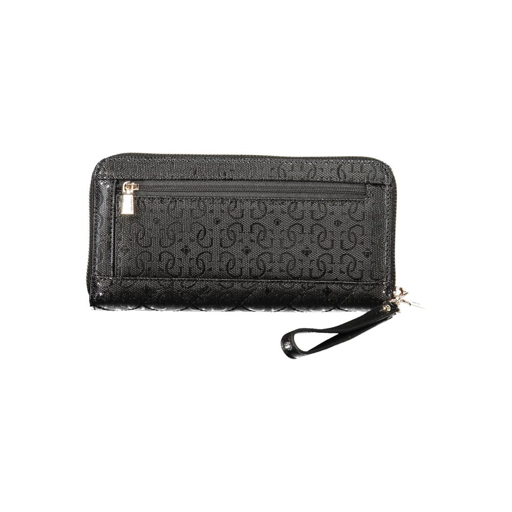 Guess Jeans Black Polyethylene Women Wallet