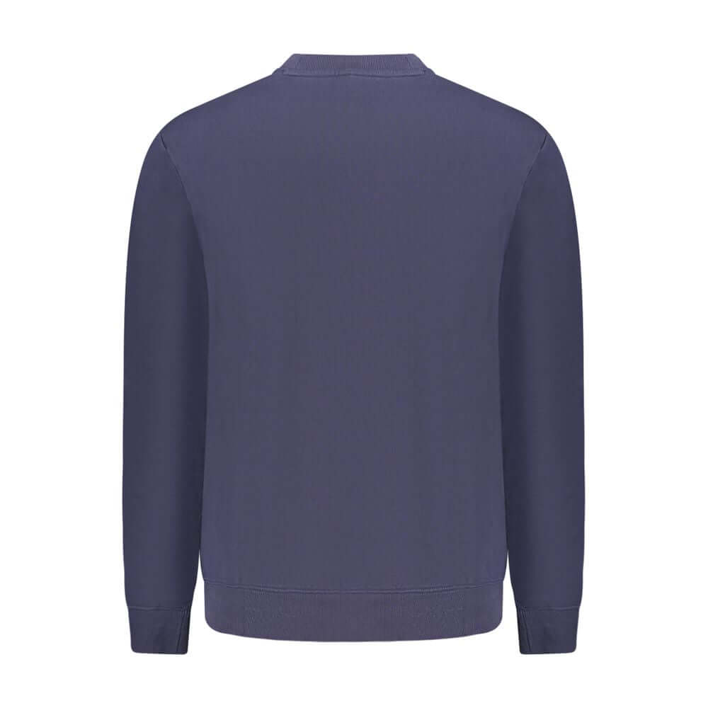 Napapijri Blue Cotton Men Sweatshirt