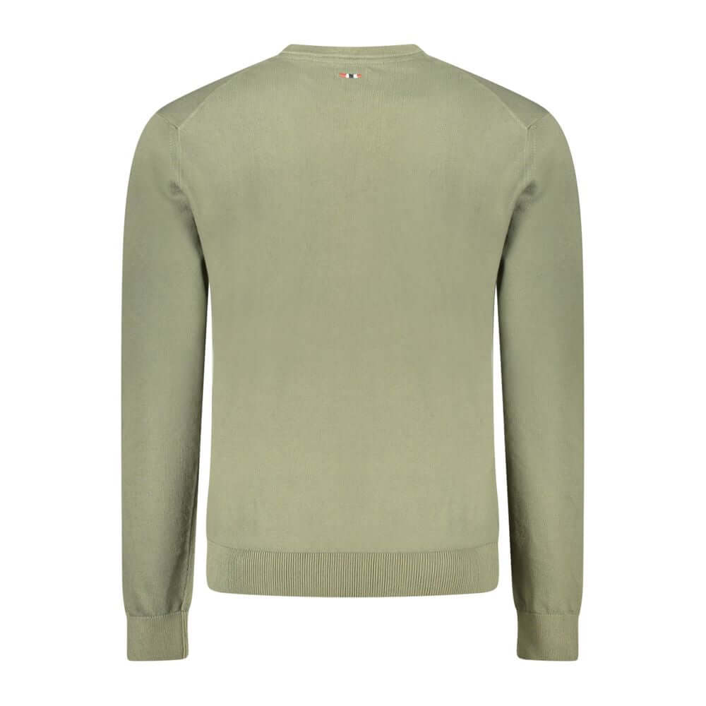 Napapijri Verde Cotton Men Sweater
