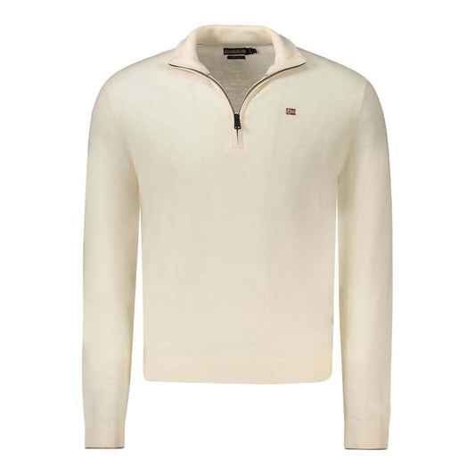 Napapijri Bianco Lana Men Sweater 1728,3XL,67403481248,Clothing,L,Men,Napapijri,New with tags,Sweaters - Clothing,Sweatshirts - Sweaters - Clothing,White,XL,XXL