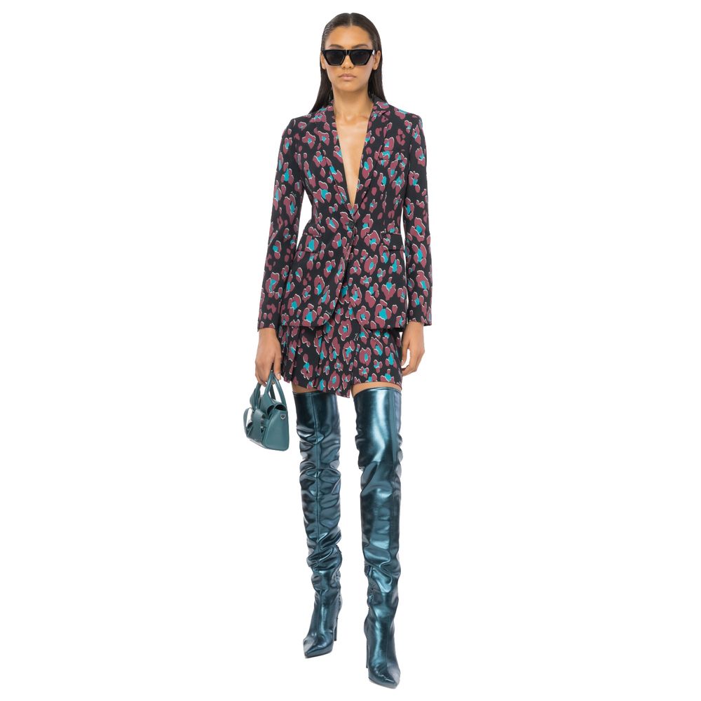 PINKO Black Polyester Women's Blazer