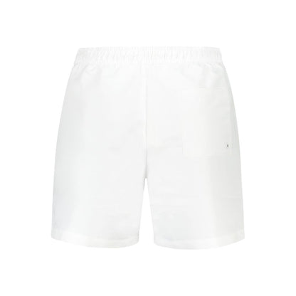 Calvin Klein Bianco Polyester Men's Swim Boxer