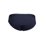Karl Lagerfeld Blue Elastane Swimwear with elastic waistband, back view
