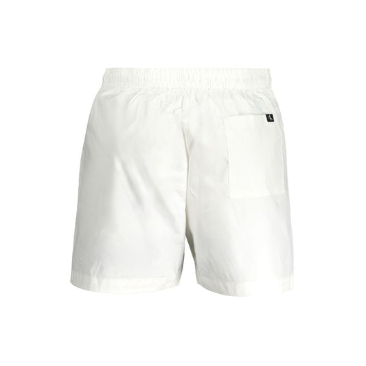 Calvin Klein White Polyester Swimwear