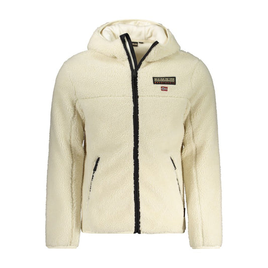 Napapijri Bianco Polyester Men Jacket