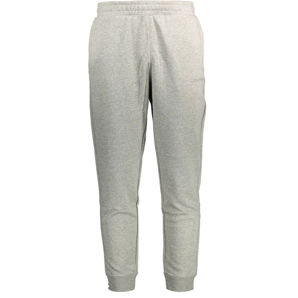 Calvin Klein Gray Cotton Men's Track Pant