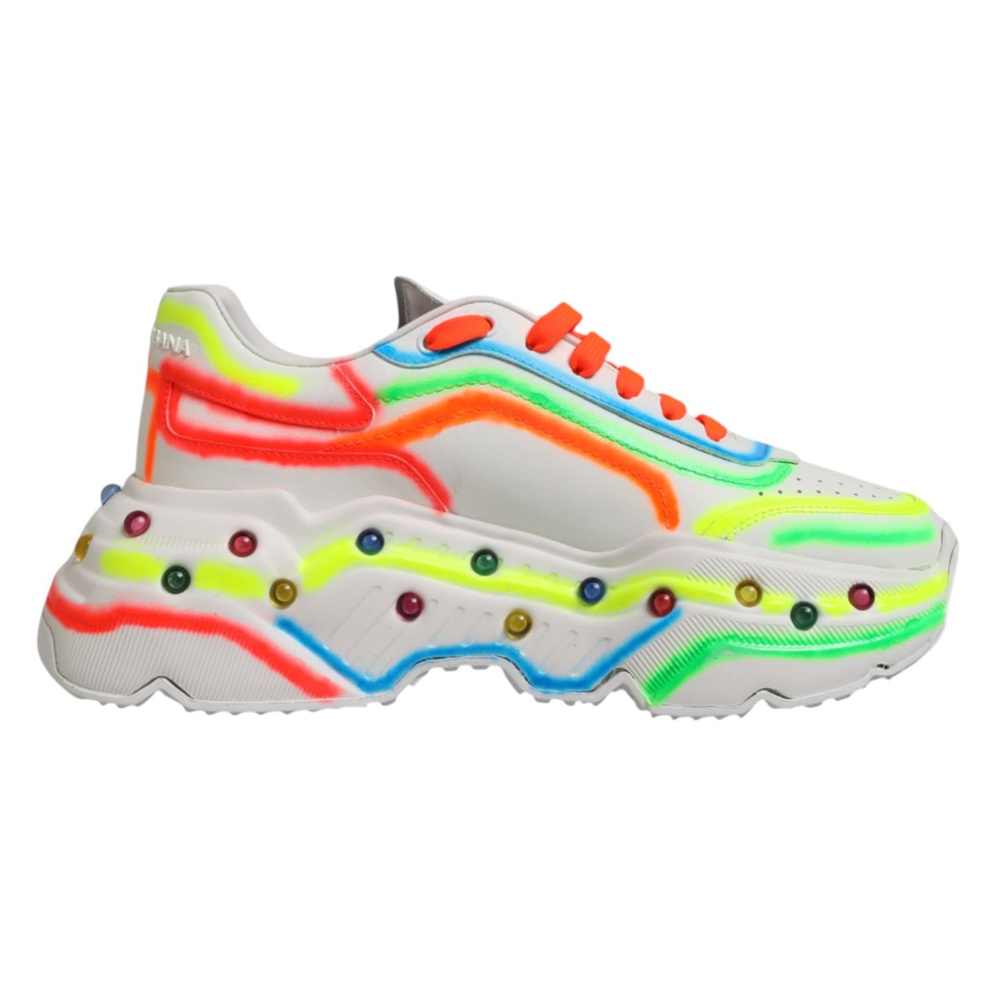 Dolce & Gabbana Multicolor Daymaster Low Top Sneakers Shoes