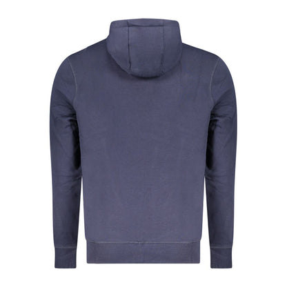 North Sails Blue Cotton Men's Hoodie