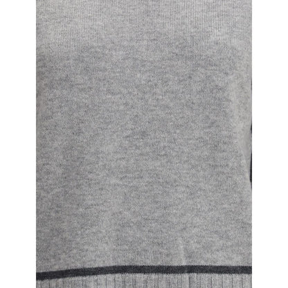 Max Mara Gray Wool Sweatshirt