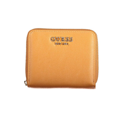 Guess Jeans Marrone Poliuretano Women Wallet