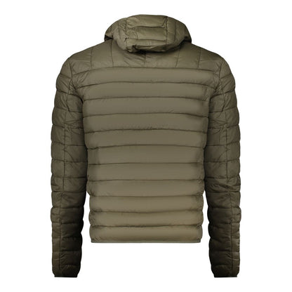 Cavalli Class Green Polyester Men Jacket