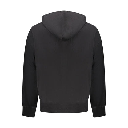 Calvin Klein Black Cotton Men Sweatshirt