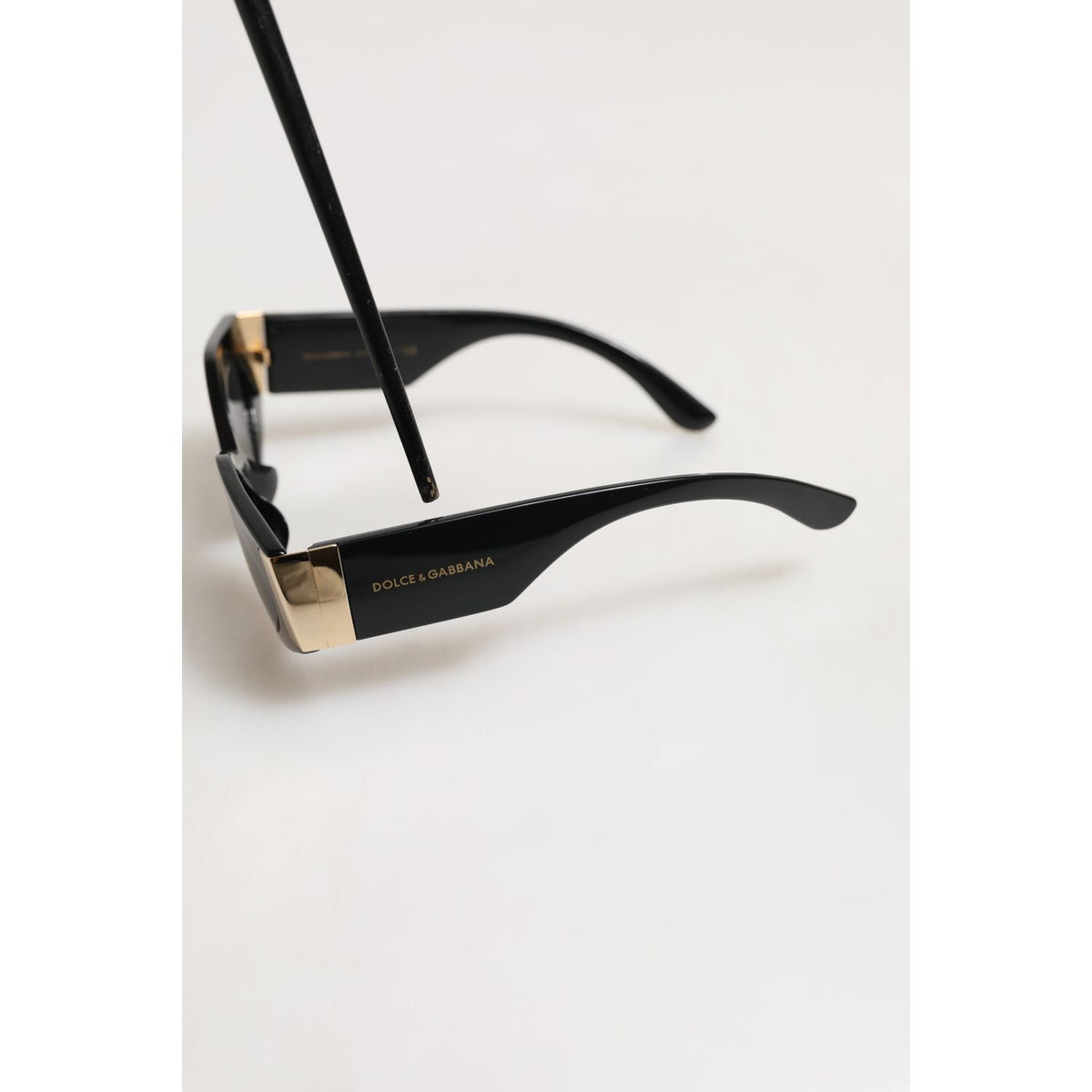 Dolce & Gabbana DG4396 Gray Gradient Black Irregular Frame Sunglasses