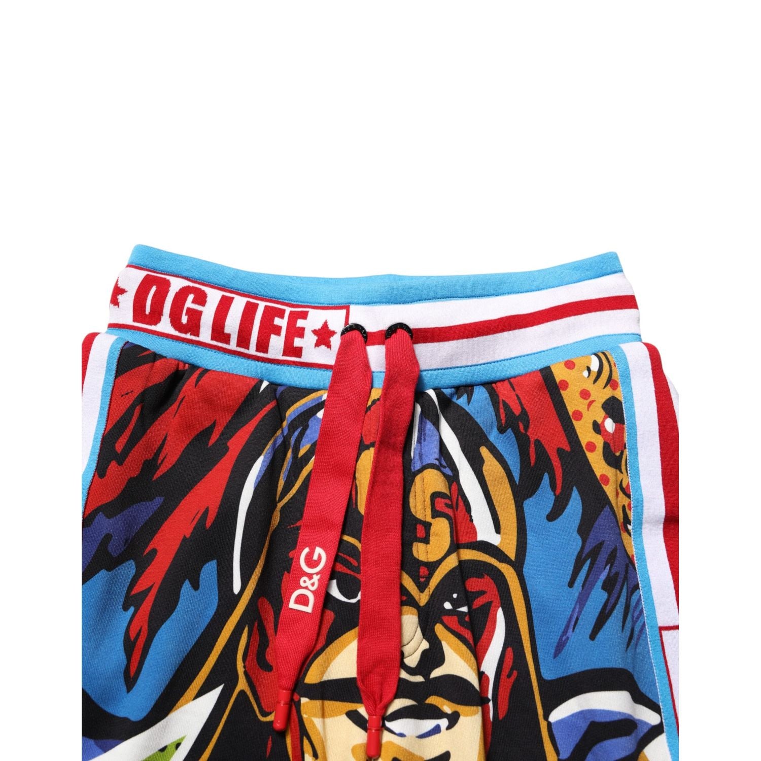 Dolce & Gabbana Multicolor Captain Sicily Men Bermuda Shorts