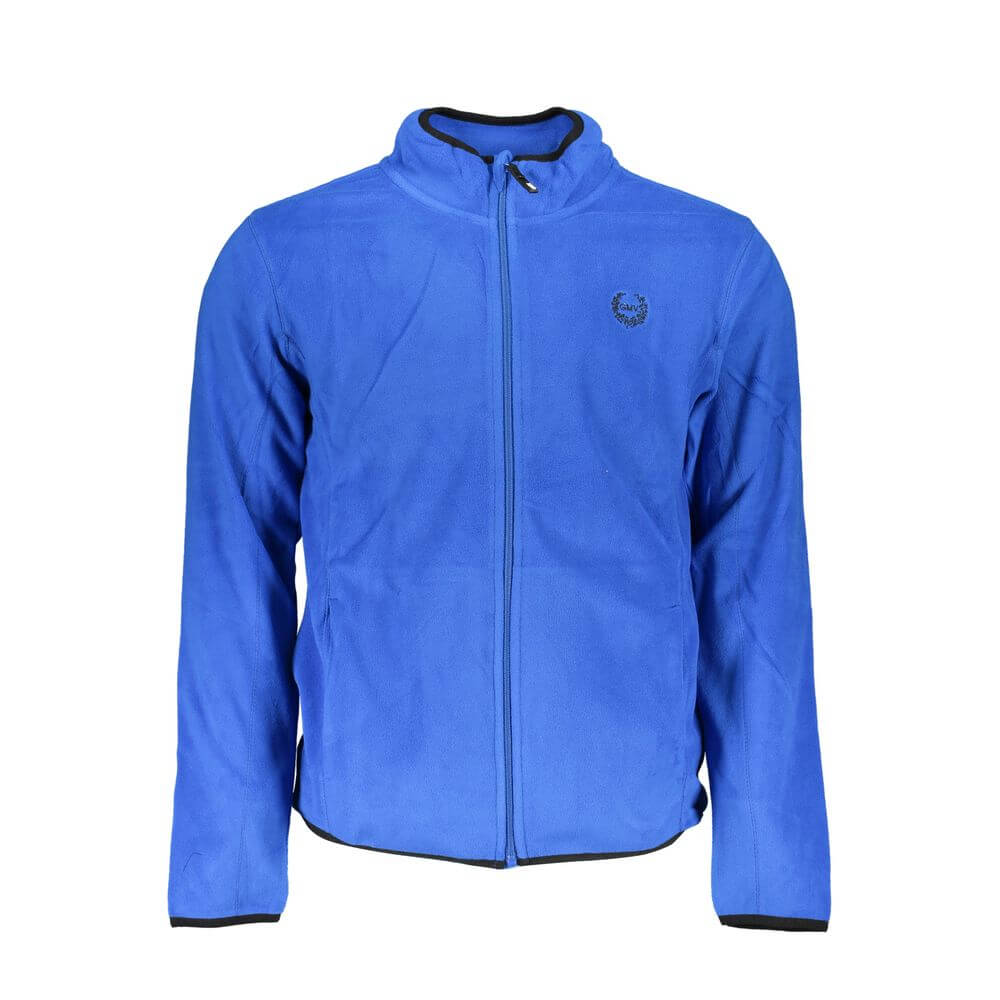 Gianmarco Venturi Blue Cotton Mens Sweater