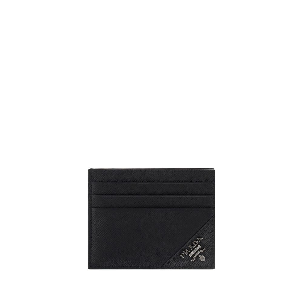 Prada Black Calf Leather Bos Taurus Wallet1728,72470364320,Accessories,Black,Men,New with tags,Prada,Wallets - Accessories,Wallets - Wallets - Accessories