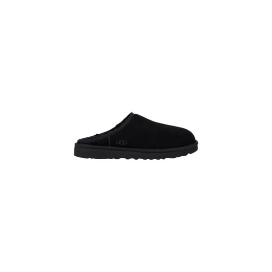 UGG Black Suede Leather Clogs 1728,71956299936,Black,Clogs - Flats - Shoes,EU 38 | US 5,Flats - Shoes,Men,New with tags,Shoes,UGG
