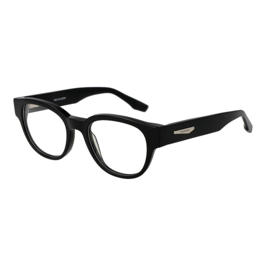 Trussardi Black Acetate Glasses (Frames) 1728,67345776800,Accessories,Black,Glasses (Frames) - Glasses and Sunglasses - Accessories,Glasses and Sunglasses - Accessories,Men,New with tags,Trussardi
