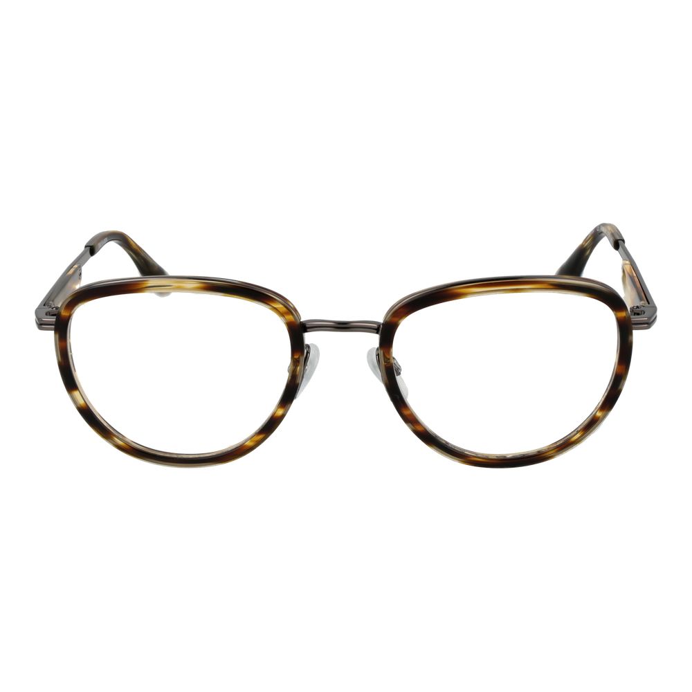 Trussardi Brown Metal & Plastic Glasses (Frames)