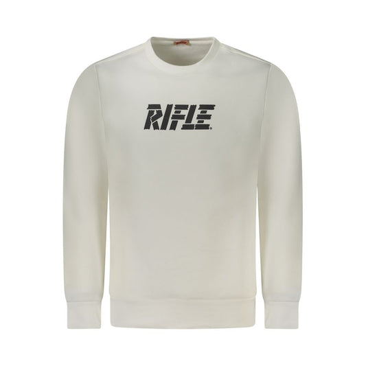 Rifle Bianco Cotton Men Sweatshirt
