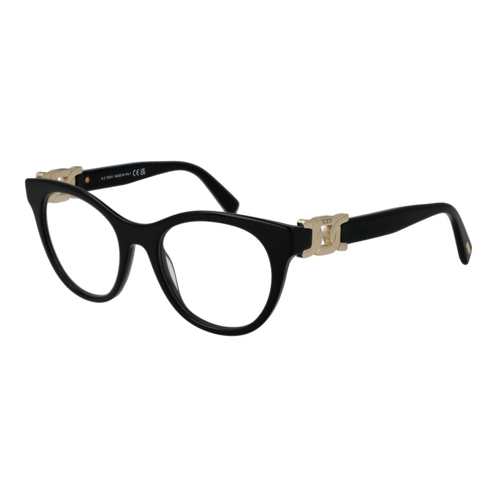 Tod's Black Acetate Glasses (Frames) 1728,67345776800,Accessories,Black,Glasses (Frames) - Glasses and Sunglasses - Accessories,Glasses and Sunglasses - Accessories,New with tags,Tod's,Women