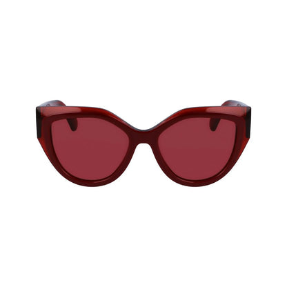 Ferragamo Multicolor Acetate Sunglasses