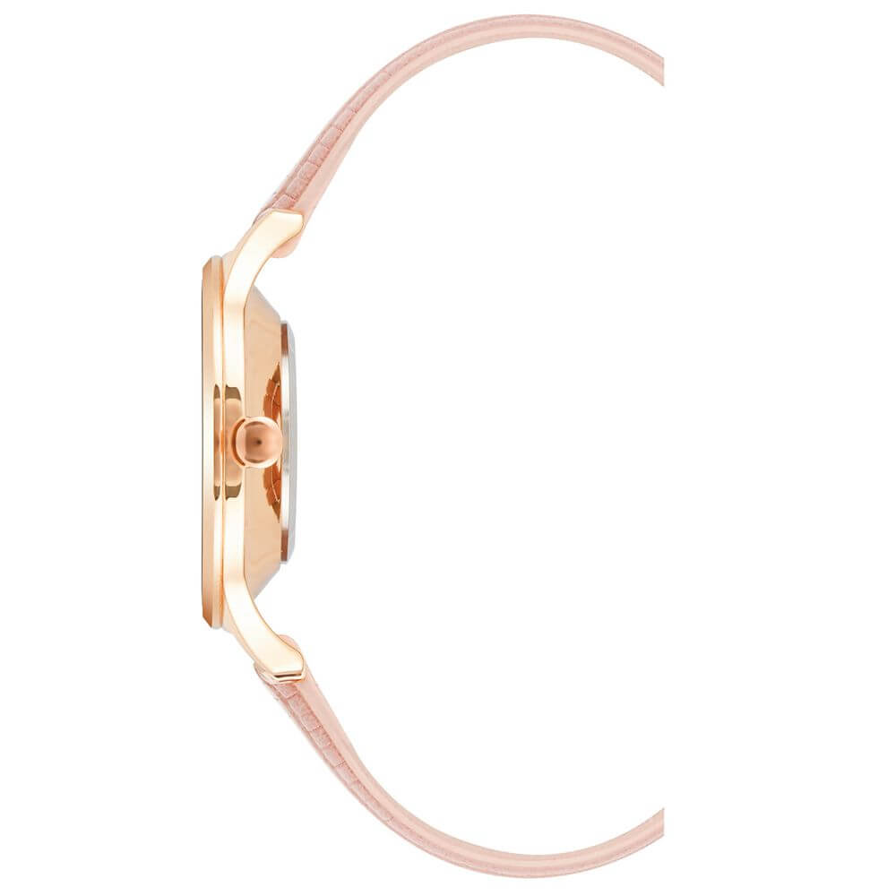 Nine West Multicolor Leather Dress Watch