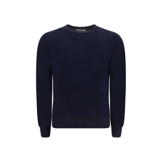 Brunello Cucinelli Blue Wool Oves Aries Sweatshirt