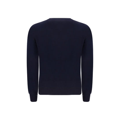 Brunello Cucinelli Blue Wool Oves Aries Sweatshirt