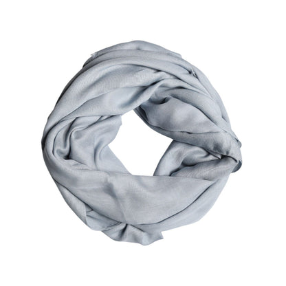 Dolce & Gabbana Light Blue Cashmere Knitted Shawl