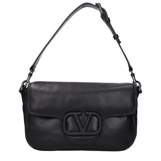 Valentino Garavani Black Leather Handbag