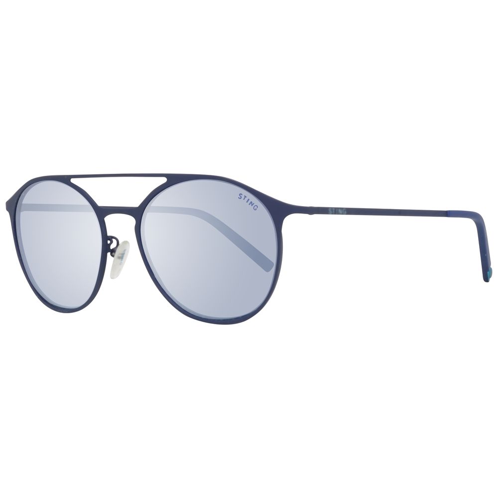Sting Blue Metal Sunglasses 1728,67434610848,Accessories,Blue,Glasses and Sunglasses - Accessories,New with tags,Sting,Sunglasses - Glasses and Sunglasses - Accessories,Unisex