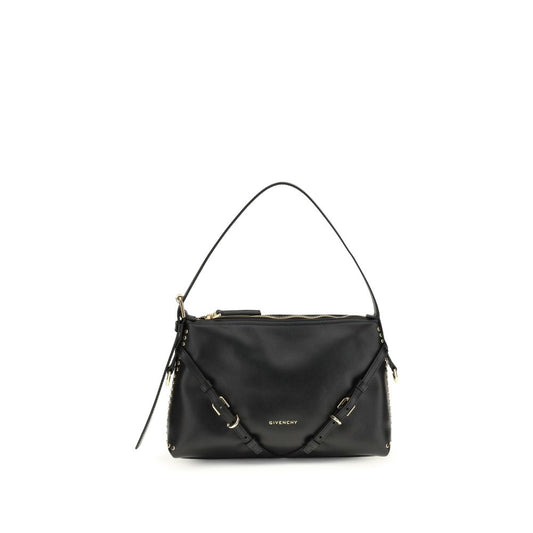 Givenchy Black Calf Leather Bos Taurus Shoulder Bag 1728,72470364320,Bags,Black,Givenchy,New with tags,Shoulder Bags - Bags,Women