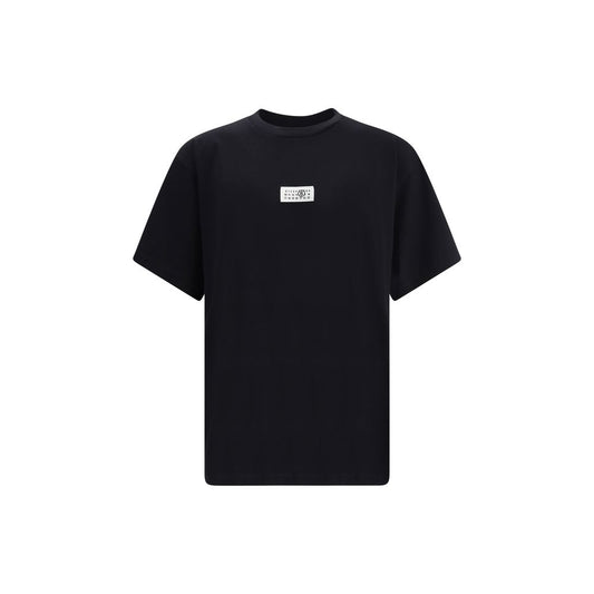 MM6 Black Cotton T-Shirt 1728,72470364320,Black,Clothing,L,M,Men,MM6,New with tags,S,T-Shirts - Clothing,T-Shirts - T-Shirts - Clothing,XL