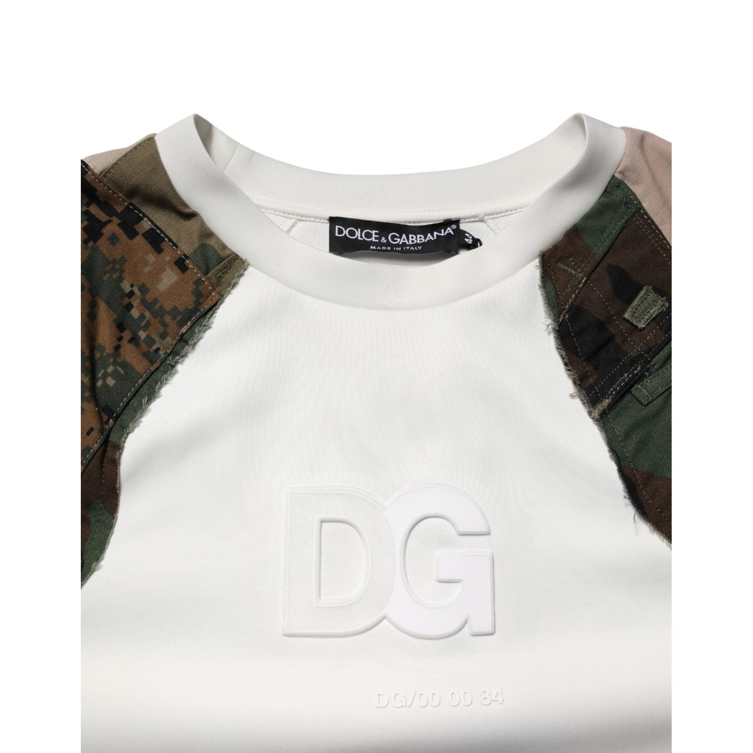 Dolce & Gabbana Multicolor Camouflage Sweatshirt Sweater