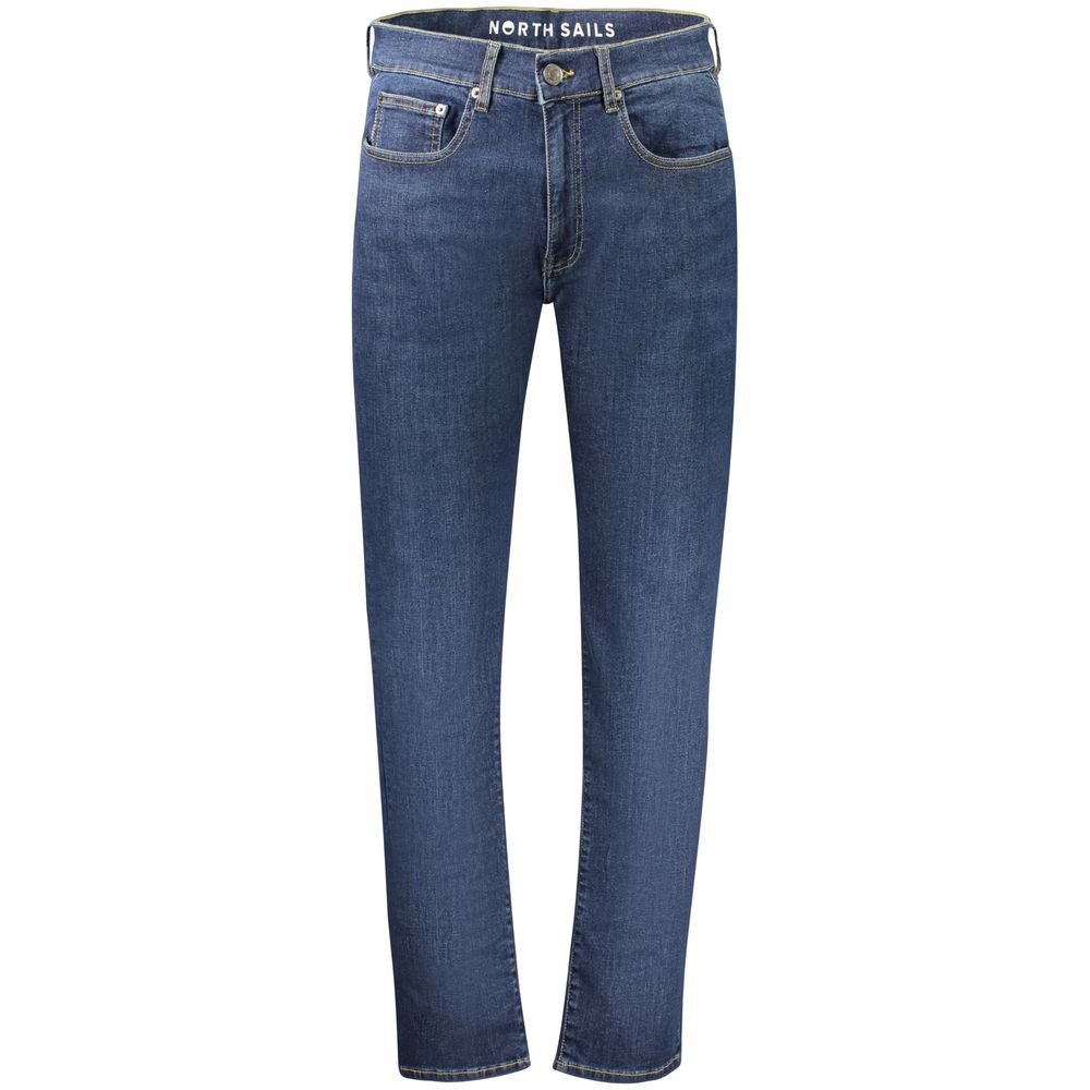 North Sails Blu Cotton Men Jeans 1728,67403481248,Blue,Clothing,Jeans Denim - Clothing,Men,New with tags,North Sails,Relaxed Fit Jeans - Jeans Denim - Clothing,W30,W31,W32,W33,W34