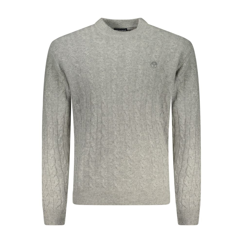 North Sails Grigio Poliammide Men Sweater 1728,67403481248,Clothing,Gray,Men,New with tags,North Sails,S,Sweaters - Clothing,Sweatshirts - Sweaters - Clothing,XL,XXL