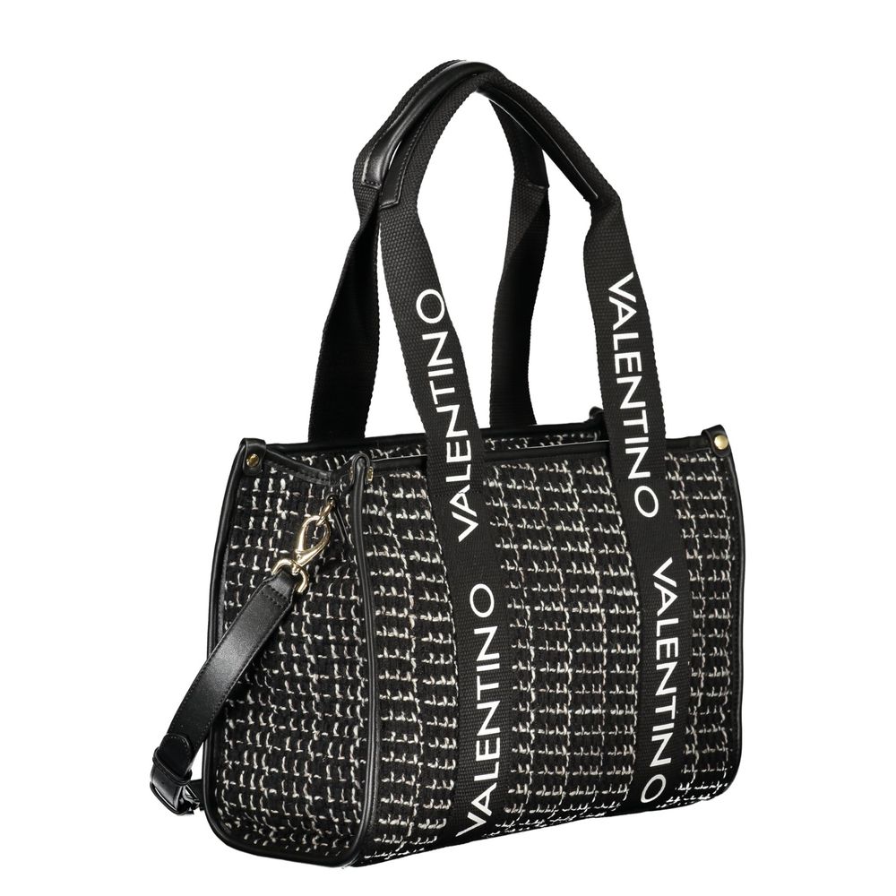 Mario Valentino Black Polyester Women Bag