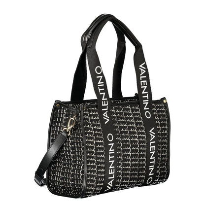 Mario Valentino Black Polyester Women Bag
