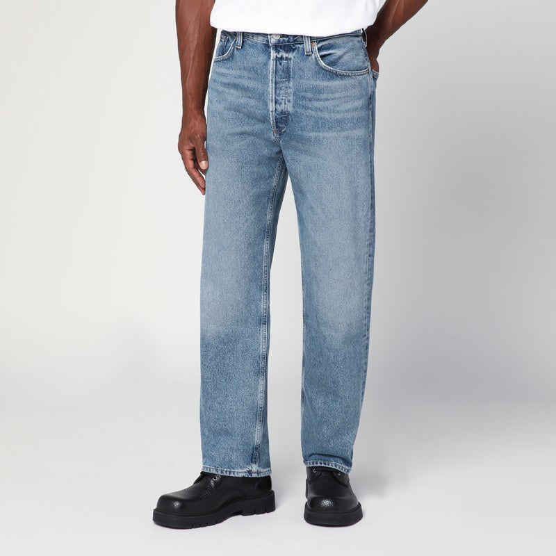 AGOLDE Light blue washed-effect jeans A6421371/R_AGOLD-FRCT_310