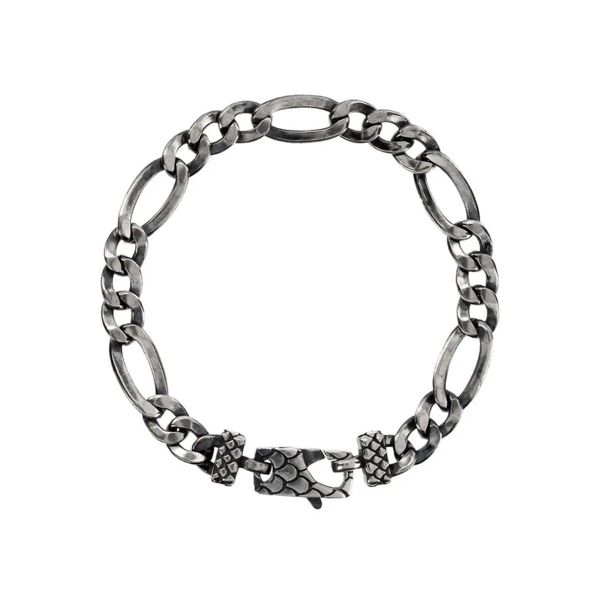 ALBERT M. JEWELS JEWELRY Mod. WSOX00545.S-21 silver chain bracelet
