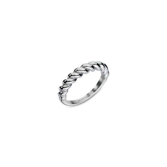 AN JEWELS JEWELRY Mod. AAC.R05S-7 silver twisted band ring